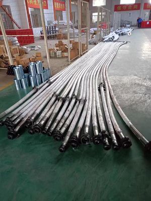 1 " 304가지 녹슬지 않는 커버 해머 유니온 연결과 5000psi 무장한 드릴링 호스