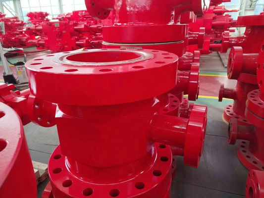 API 6A 10000 Psi 배관 스풀 수원은 잘 머드 크로스를 제어합니다