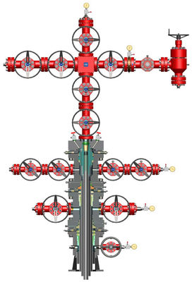 품질  API 6A Anti Corrosion Wellhead And Christmas Tree 3 1/8" 5000PSI 공장