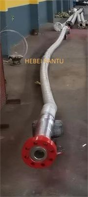 3 1/16 ′′ 플랜지, 10000 psi 코플렉시프 튜브 API 16C 스테인레스 스틸 보호 유연 뚜?? 을 가진 질식 선