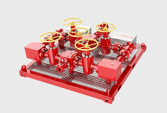 3000psi 압력 조절 및 API 16C 표준과 함께 오일 우물 테스트 질식 복제