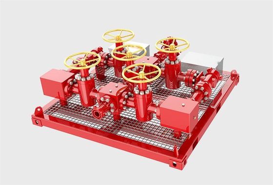 3000psi 압력 조절 및 API 16C 표준과 함께 오일 우물 테스트 질식 복제