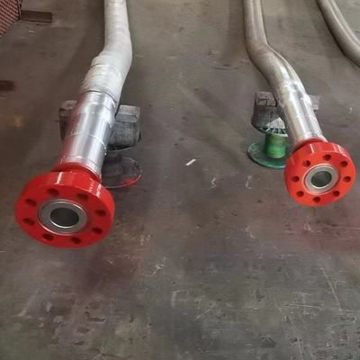 3&quot;900LB 플랜지 3 1/2&quot; ID 고압 코플렉시프 튜브 5000 Psi 석유 필드 API 16C를 위한 방화 튜브